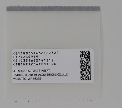 Label (51662 1273 2 Pack Label)
